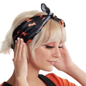 Sourpuss Luna Bats Rosie Hair Scarf